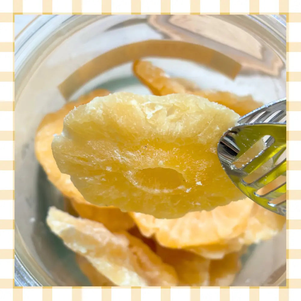 Ananas disidratata a fette
