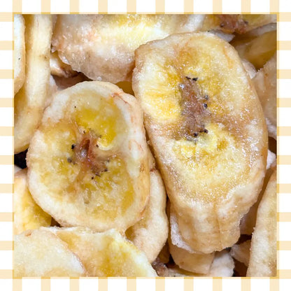 Banane chips con miele