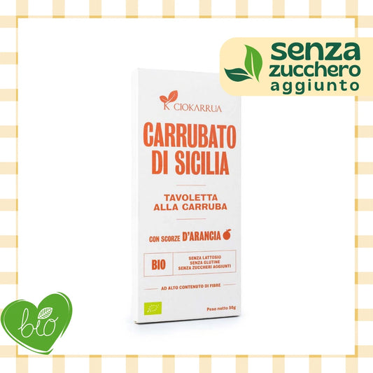 Carrubato con Scorze d'Arance