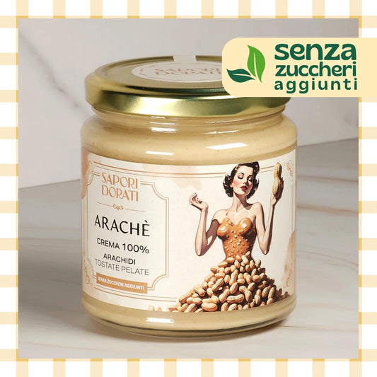 Arachè 100% arachidi tostati pelati