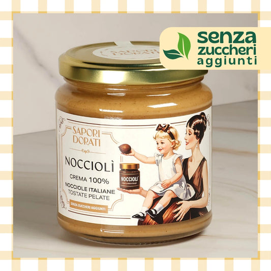 Nocciolì 100% nocciole italiane tostate pelate
