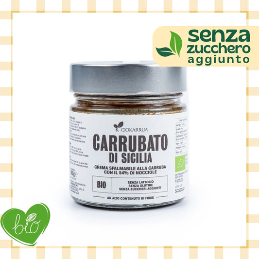 Crema Spalmabile alla Carruba con Nocciole