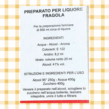 Preparati per liquori