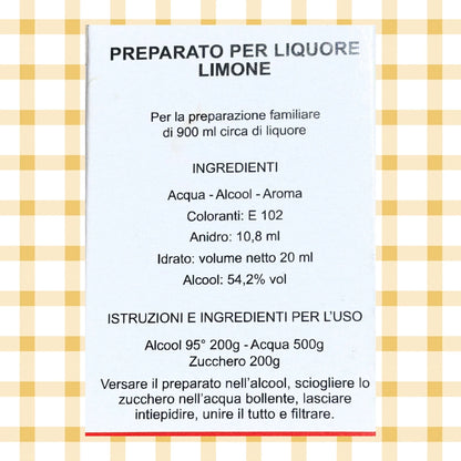 Preparati per liquori