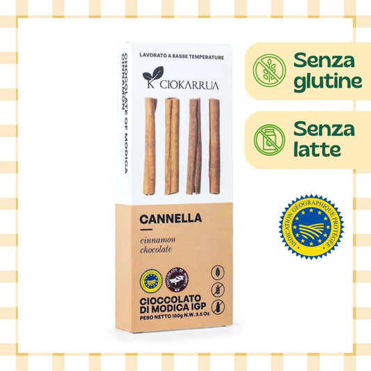 Cioccolato di Modica IGP alla Cannella