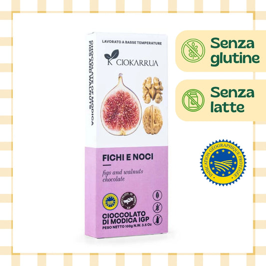 Cioccolato di Modica IGP ai Fichi e Noci
