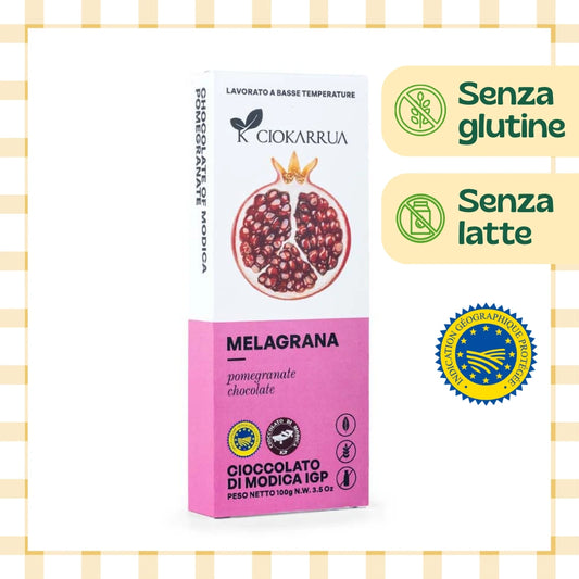 Cioccolato di Modica IGP alla Melagrana
